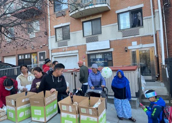 गिरिजाप्रसाद कोइराला फाउन्डेसन अमेरिकाद्धारा खाद्यान्न वितरण